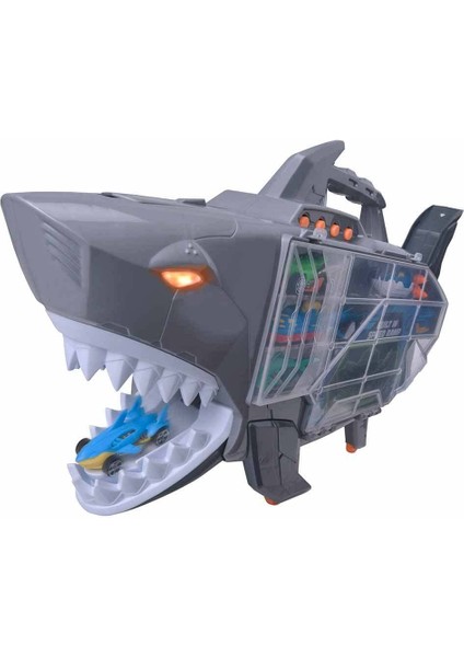 Sunman Robot Köpekbalığı Transporter Çantalı Sesli Pilli Işıklı