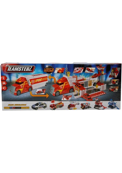 Sesli ve Işıklı Dönüşebilen Itfaiye Komuta Tırı fırsatları