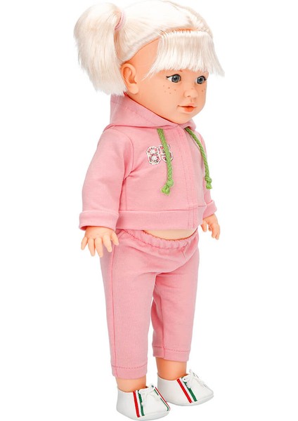 Tina Sporty Bebek 45 Cm. - Açık Pembe Eşofmanlı fiyatları
