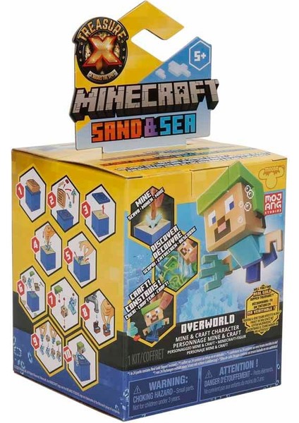 Minecraft Sand & Sea Figür Avı S3 TRR59000