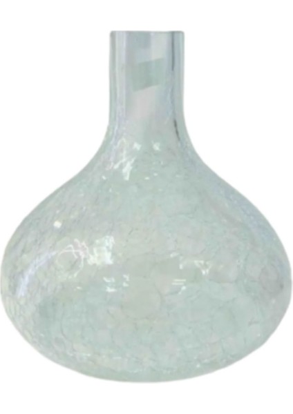 Nargile Çatlak Şeffaf Cam Modeli Hookah & Shisha Glass
