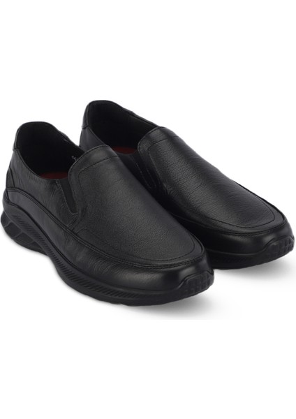 46510 Jons Siyah Erkek Hakiki Deri Ayakkabı fiyatları