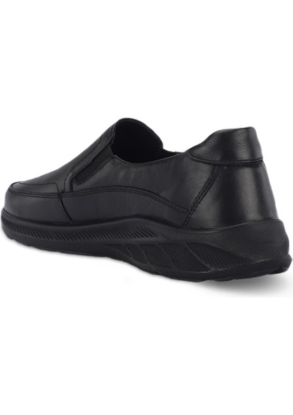 46510 Jons Siyah Erkek Hakiki Deri Ayakkabı modelleri