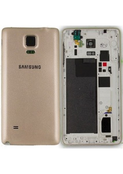 Samsung Galaxy N910 Note 4 Kasa Kapak Gold