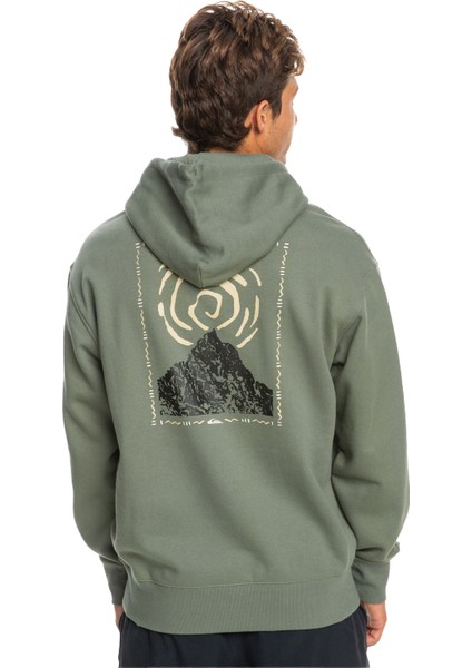 Moonlit Mountain Erkek Sweatshirt