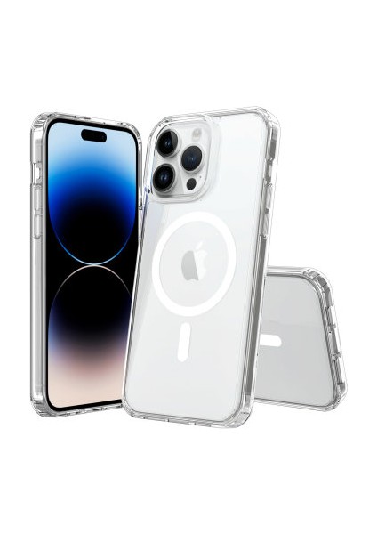 iphone 15 Magsafe Kılfı Şeffaf