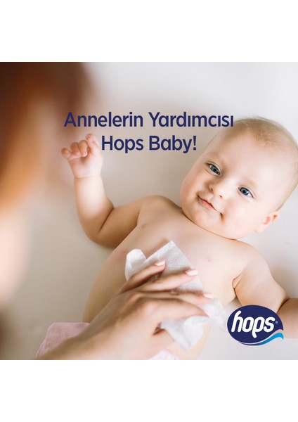 Baby Islak Havlu 60'lı, Standart Boy, (60 x 6 Adet) - 360 Yaprak