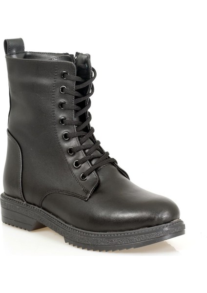 Siyah Fermuarlı lı Kaymaz Taban Kadın Postal Bot fırsatları