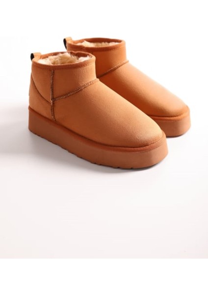 Uggys Taba Içi Tüylü Kısa Süet Bot