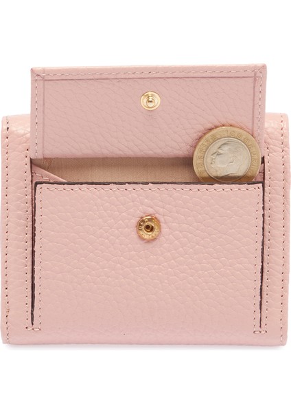 Pembe Hakiki Deri Kadın Cüzdan - S1CB00005633-T8A fırsatları