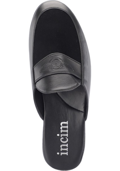 Incim ®| Boss Erkek Siyah Lüks Rahat Hafif Konforlu Misafir Ev Bohça Çeyiz ve Damat Terliği 112 fırsatları