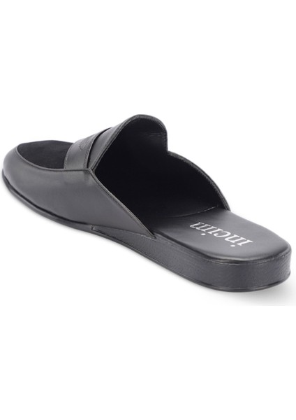 Incim ®| Boss Erkek Siyah Lüks Rahat Hafif Konforlu Misafir Ev Bohça Çeyiz ve Damat Terliği 112 indirimleri