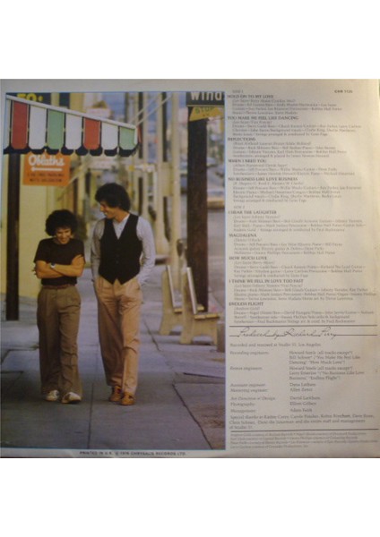 Leo Sayer – Endless Flight 33'lük Plak Lp