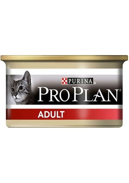 Pro Plan Adult Tavuklu Yetişkin Konserve Kedi Maması 85 gr