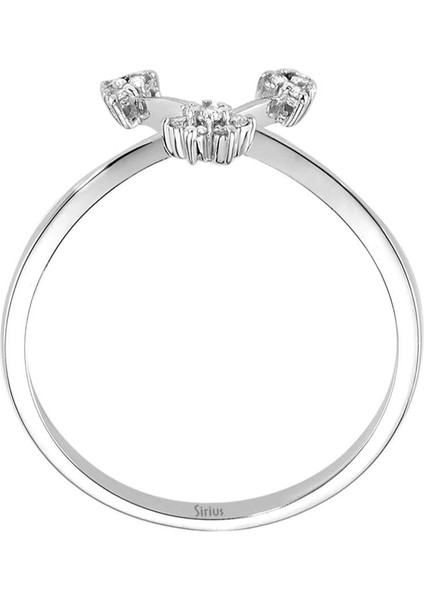 Pırlanta Taşlı Kardelen Yüzük 0404R0286 modelleri