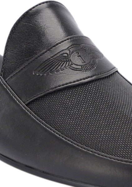 Incim ®| Dark Erkek Siyah Lüks Rahat Hafif Konforlu Misafir Ev Bohça Çeyiz ve Damat Terliği 113 modelleri