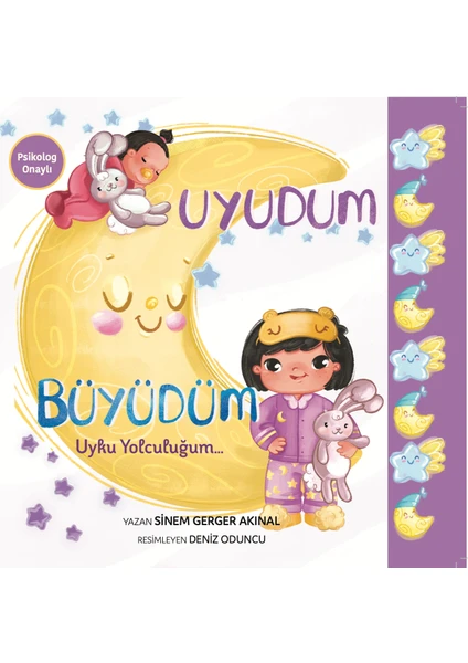 Uyku Eğitimi Kitabı - Uyudum Büyüdüm - Uyku Yolculuğum - Sinem Gerger Akınal