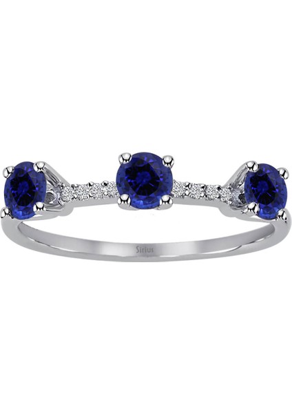 Pırlanta ve Safir Taşlı Yüzük 0404R0287 fiyatları