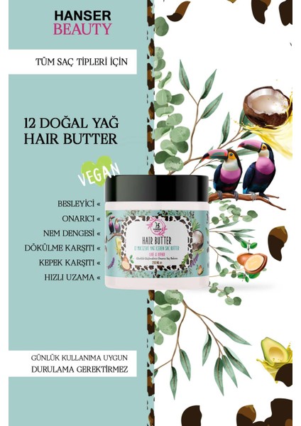Beauty Hair Butter Saç Bakım Yağı 210 ml modelleri