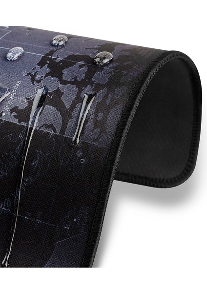 Dünya Haritalı Mouse Pad - 90 x 40cm