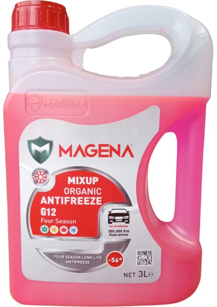 Mıxup Organıc Antıfreeze G12 -56 3l