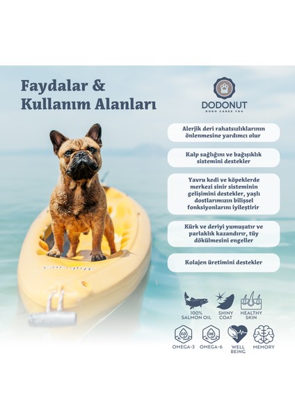 Superfish Oil+ Kedi ve Köpekler Için %100 Doğal Somon Yağı 250 ml