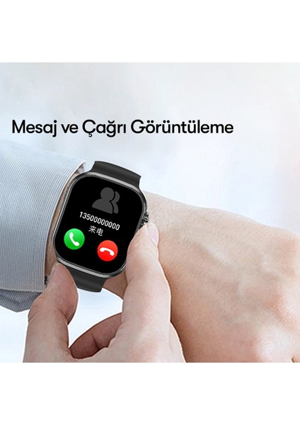 SW10 Akıllı Saat - Gümüş
