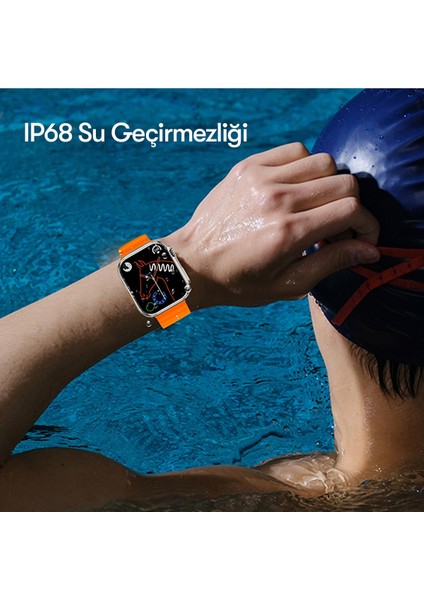 SW10 Akıllı Saat - Gümüş
