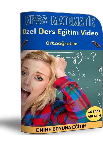 KPSS Ortaöğretim Matematik Video Eğitim Seti