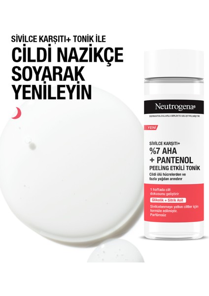 Sivilce Karşıtı Plus Peeling Etkili Tonik