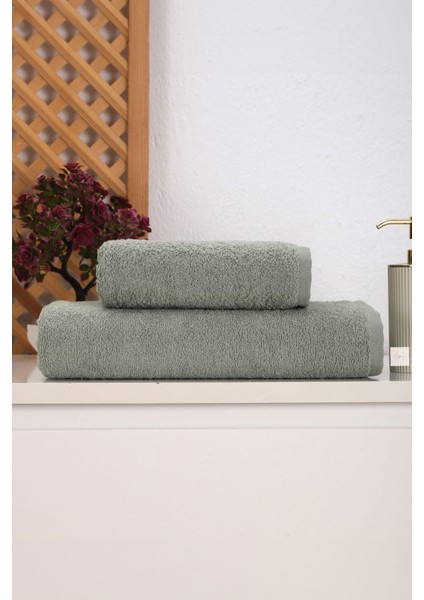 2 Parça Kadın / Erkek Banyo Duş Hamam Havlu Seti 90X150 cm Pamuklu