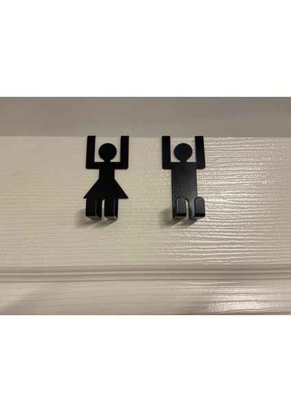 Kapı Arkası Askılık Kız ve Erkek