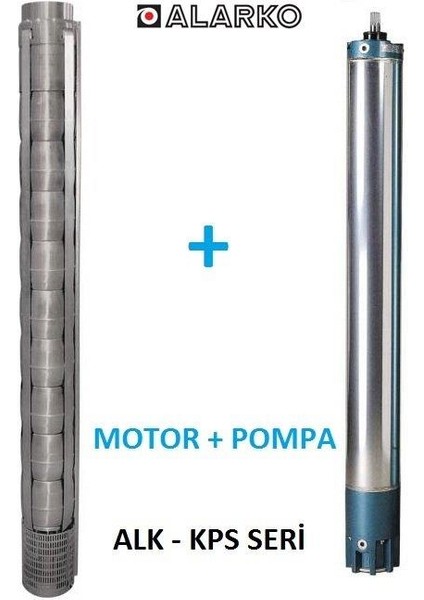 KPS6046 7,5hp 4&4c Kdm Alt-Üst Takım Alarko Yerli Malı Belgeli