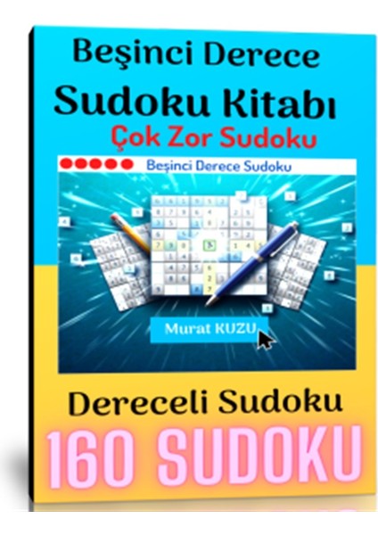 Dereceli Zor Sudoku Kitabı -Dördüncü Derece