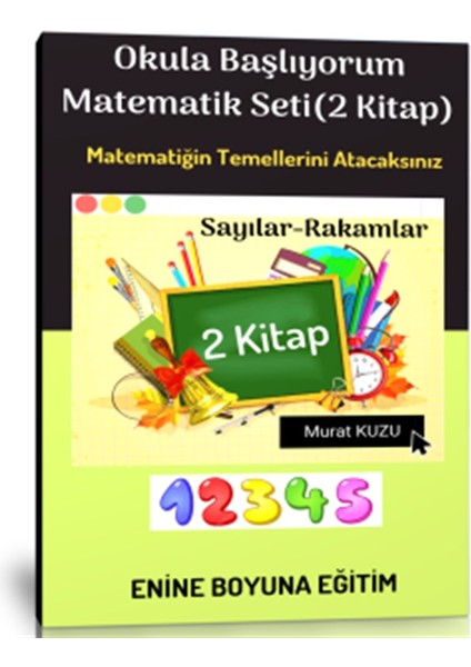 Okula Başlıyorum Matematik Seti (2 Kitap)