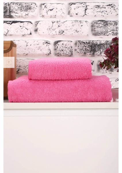 2 Parça Kadın / Erkek Banyo Duş Hamam Havlu Seti 90X150 cm Pamuklu