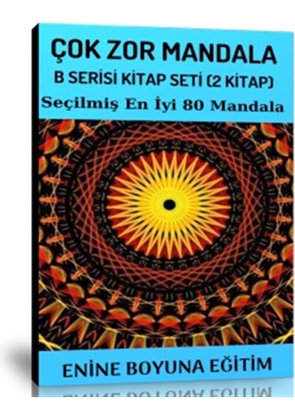 B Serisi - Çok Zor Mandala Kitap Seti -2 Kitap