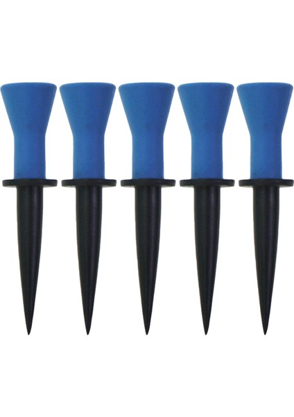 5x Golf Topu Tutucu Golf Salıncak Eğitmen Yardımı Açık Spor Kauçuk Golf Tees Mavi Yükseklik 5.8 cm (Yurt Dışından)