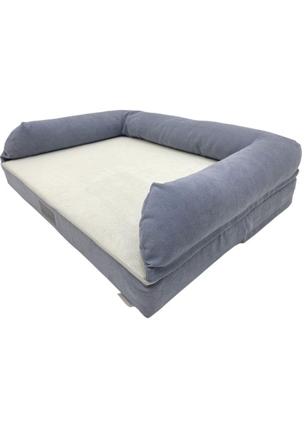 Bolster Üst Kalite Köpek Yatağı 6,5-10CM Süngerli Sıvı Geçirmez Alezli. %100 Elyaflı. 2 Fermuarlı fırsatları