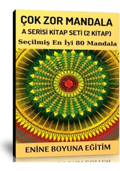 A Serisi - Çok Zor Mandala Kitap Seti -2 Kitap