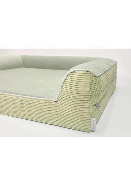 Bolster Üst Kalite Köpek Yatağı Süngerli Kılıflı Sıvı Geçirmez Alezli 2 Fermuarlı fırsatları