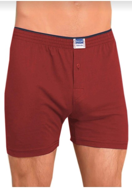 1099 Erkek Penye Boxer Şort 6 Adet