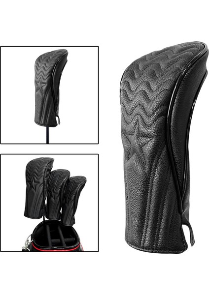 Golf Kaymaz Sürücüler Kulüp Baş Örtüsü Aksesuarları Büyük I (Yurt Dışından)