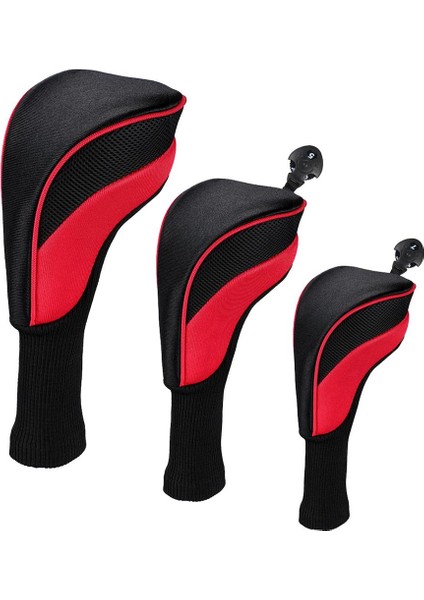 3 Golf Başörtüsü Çanta Kırmızı (Yurt Dışından)