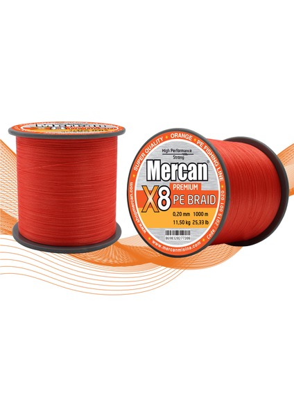Pe Örgü Platinum 8x Ip 1000 M Turuncu Misina fırsatları