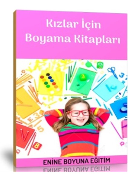 Kızlar İçin Boyama Kitap Seti -2 Kitap