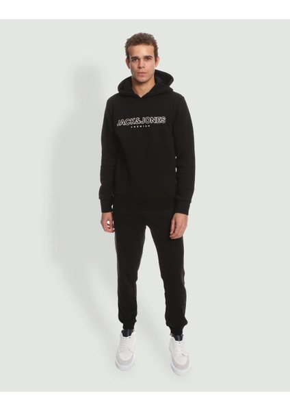 Jprblajason Branding Sweat Hood Erkek Siyah Sweatshirt 12249401-Black fiyatları