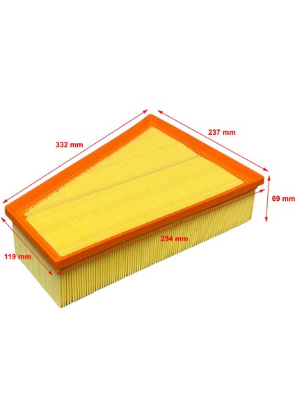 Ford Galaxy Iı 2.2-2.5 Hariç Tüm Motorlar 2006-2015 Hava Filtresi fiyatları