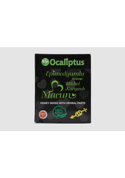 Epimedyumlu Gingsengli Bitkisel Karışımlı Macun 240GR