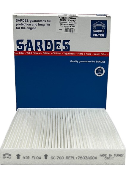 Mitsubishi Lancer Vııı 2007-2017 Polen Filtresi